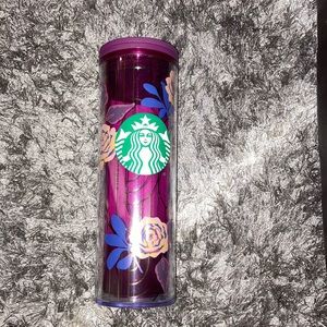 Starbucks fall 2020 pink rose blue tumbler